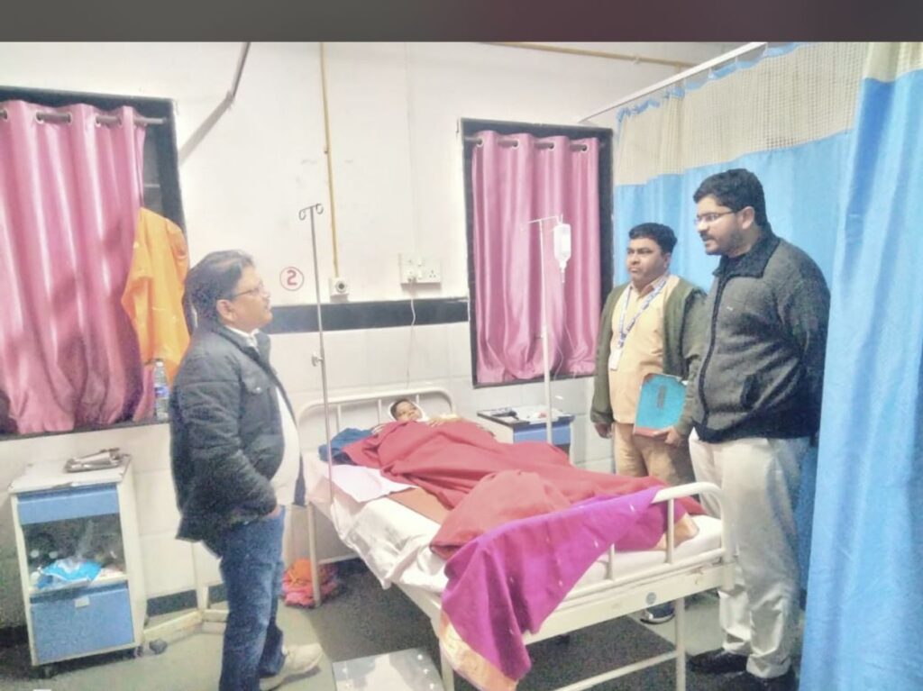 ग्रामीण रुग्णालय शिरूर येथे वरीष्ठांची अचानक तपासणी,गंभीर त्रुटी उघड, कारवाईचे संकेत